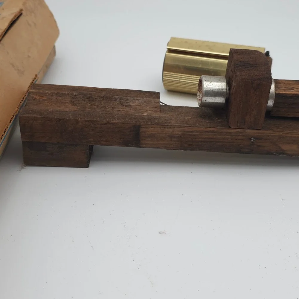 Texas Native Inertia Nutcracker R.P. Industries Wood Vintage Model 7141 USA Tool